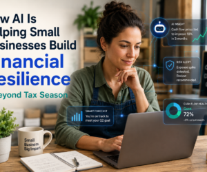 How AI Is Helping Small Businesses Build Financial Resilience – Beyond Tax Season