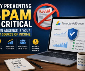 Why Preventing Spam Is Critical When AdSense Is Your Only Source of Income